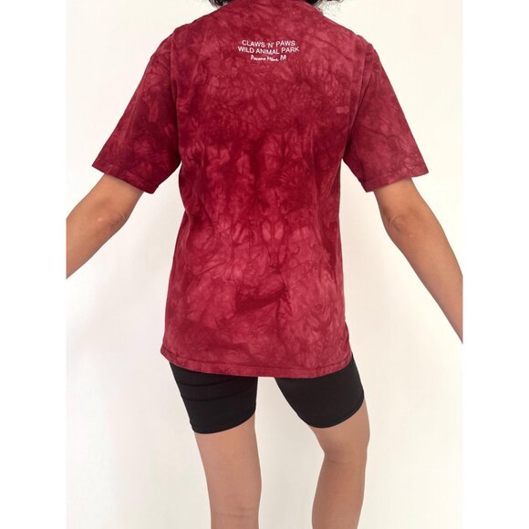 2000s The Mountain red wolf pack wolves nature faded graphic cotton tee shirt - Picture 5 of 10